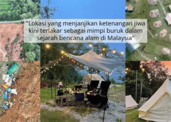 Tanah Runtuh Di Gohtong, Gambar Terbaru Sebelum Kejadian Jelas Bukit Dah Merah