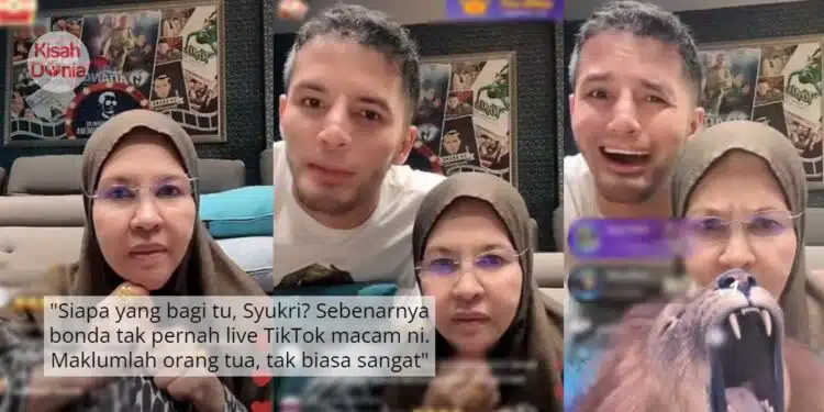 Tak Faham Nilai Gift Di TikTok, Bonda Rozita Terkejut Bila Dato’ Aliff Menjerit