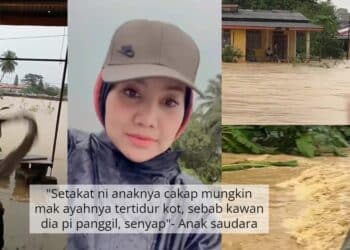 Ibu Panik Diusik Anak, Percaya Hampir Bertembung Lori Yang Sedang Melawan Arus