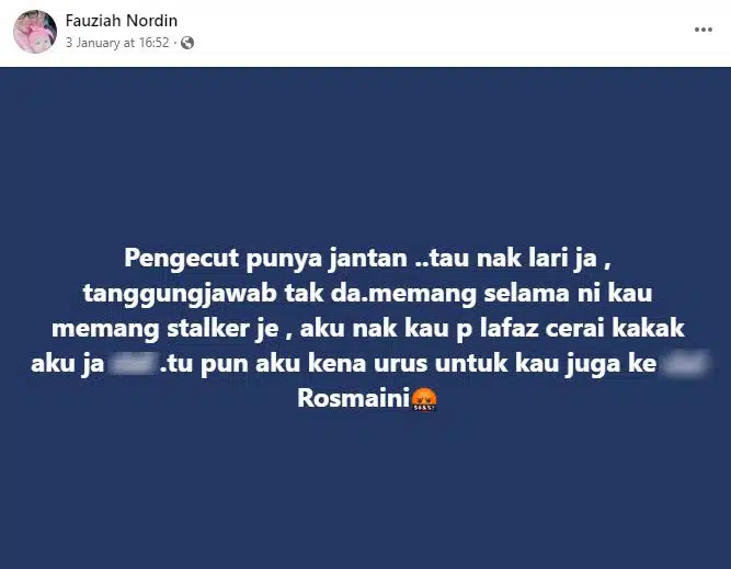 Jahidah Terus Terlantar, Suami Bebas Penjara Enjoy Hidup Masih Liat Lafaz Talak