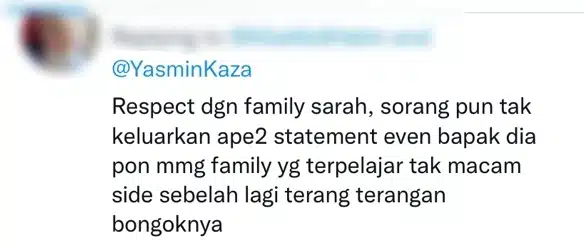 Lepas Galak Sindir Puteri Sarah, Akaun Twitter Kakak Ira Kazar Terus Lesap