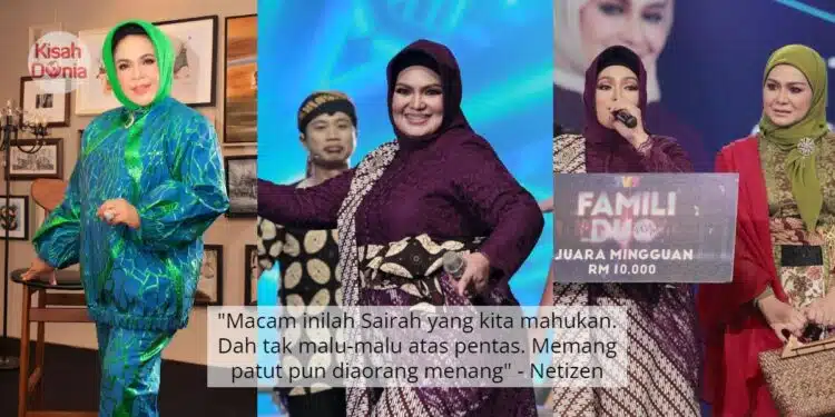 Selamba Menari Dangdut Atas Pentas, Penampilan Siti Sairah Mirip Bonda Hetty