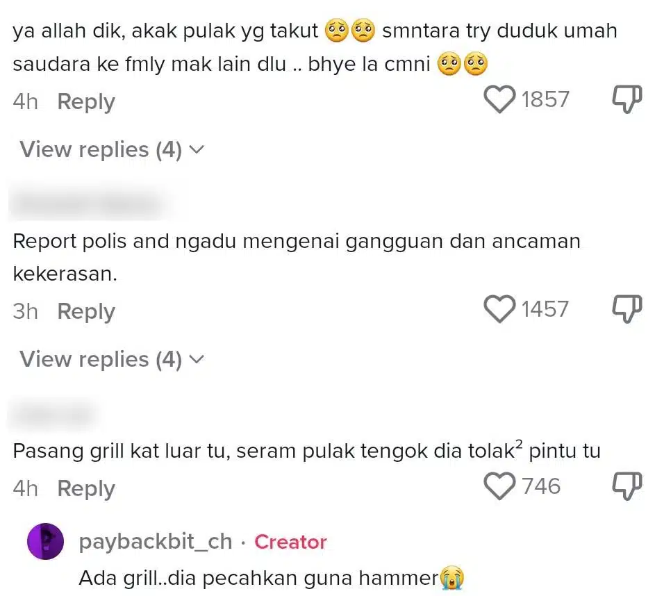 Pernah Kasari Ibu Hamil, Anak Ketakutan Bapa Tiri Hot Temper Cuba Masuk Rumah