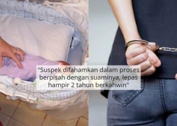 Tertekan Masalah Rumah Tangga, Ibu Tekup Bayi Lepas Bermalam Dengan Buah Hati