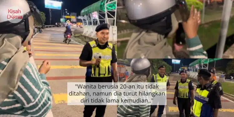 Gadis Kena Tinggal Di Jambatan Pulau Pinang, Tunang Cabut Lari Elak Ditahan JPJ