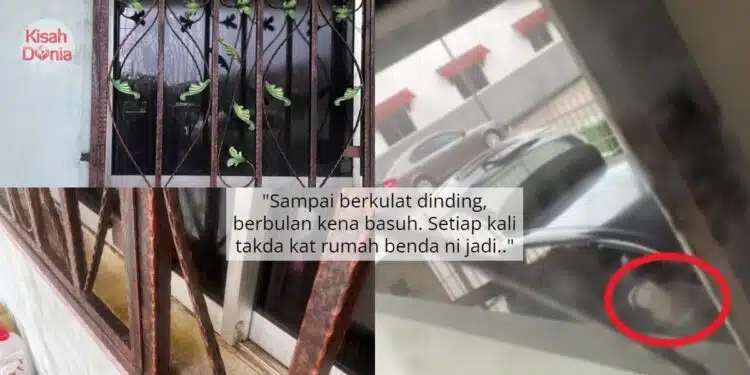 Disangka Kucing, Sekali CCTV Dedah Jiran Punca Tingkap Selalu Berbau Hancing