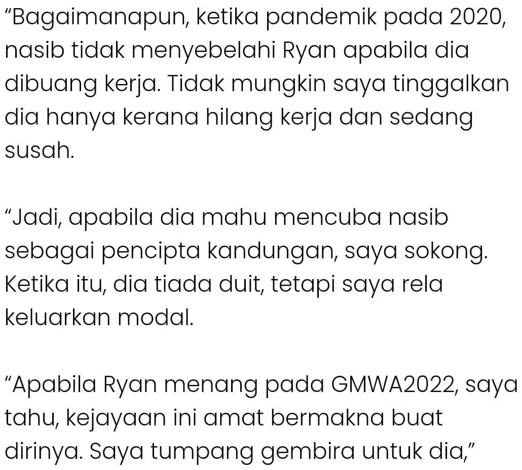 Walau Menang Award, Hafiz & Ryan Bakery Tak Malu Mengaku Tumpang Rezeki Isteri