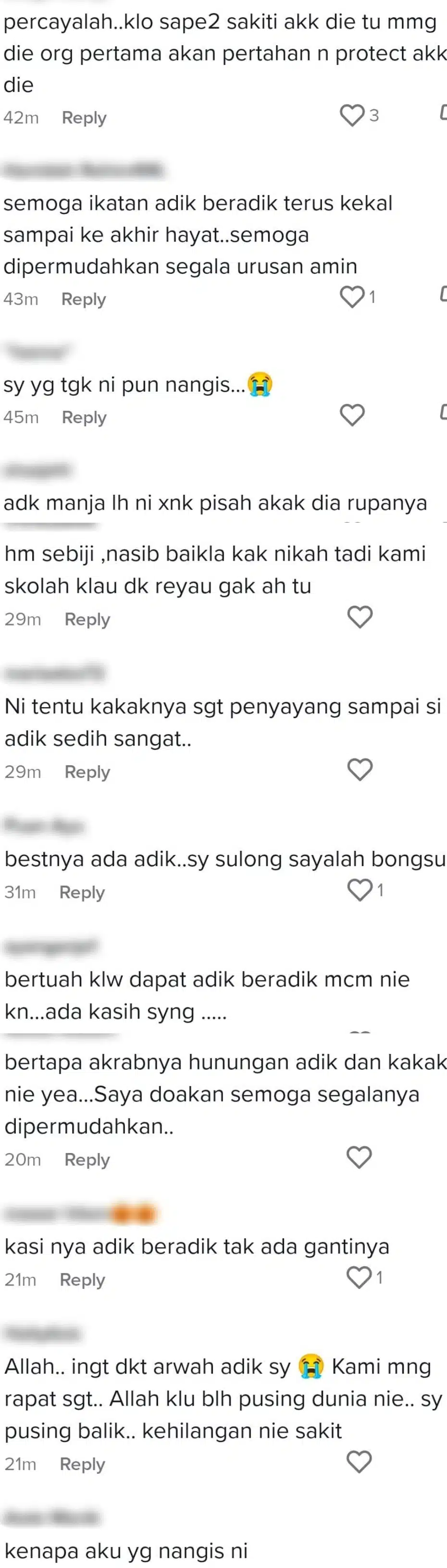 Tak Sanggup Tengok Kakak Nikah, Adik Lari Balik Menangis Sepuas Hati Di Rumah