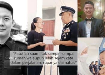 Terlalu Sayangkan Anak Dinanti 3 Tahun, Isteri Tergamam Inspektor Nahas Kereta