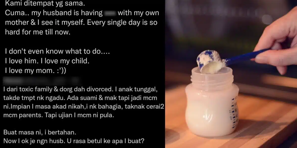 Mamai Jam 2 Pagi Bancuh Susu Anak, Isteri Saksikan Suami & Ibu Kandung ‘Projek’