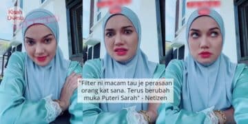 Filter TikTok Ramal ‘Si Dia’ Masih Rindu Puteri Sarah -“Minta Simpang, Taknakk”