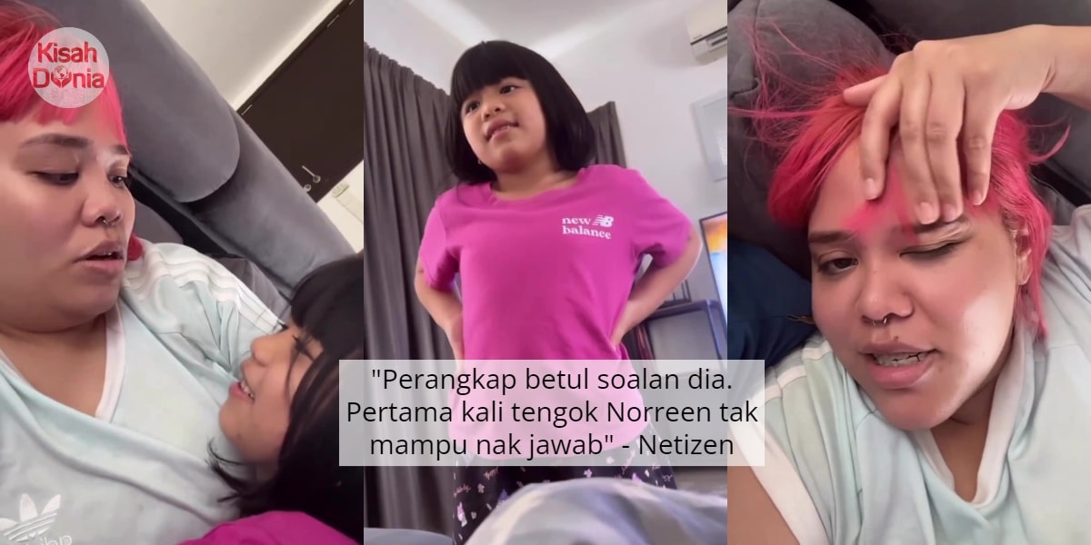 Norreen Terkedu Anak Tanya Soalan Cepumas – “Macam Mana Perut Mommy Ada