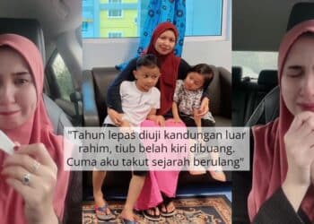 Terlalu Sayangkan Anak Dinanti 3 Tahun, Isteri Tergamam Inspektor Nahas Kereta