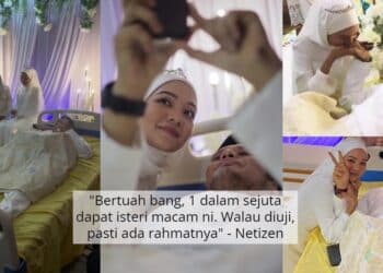 Meski Pengantin Diuji Terlantar Akibat Nahas, Wanita Dipuji Sudi Teruskan Nikah