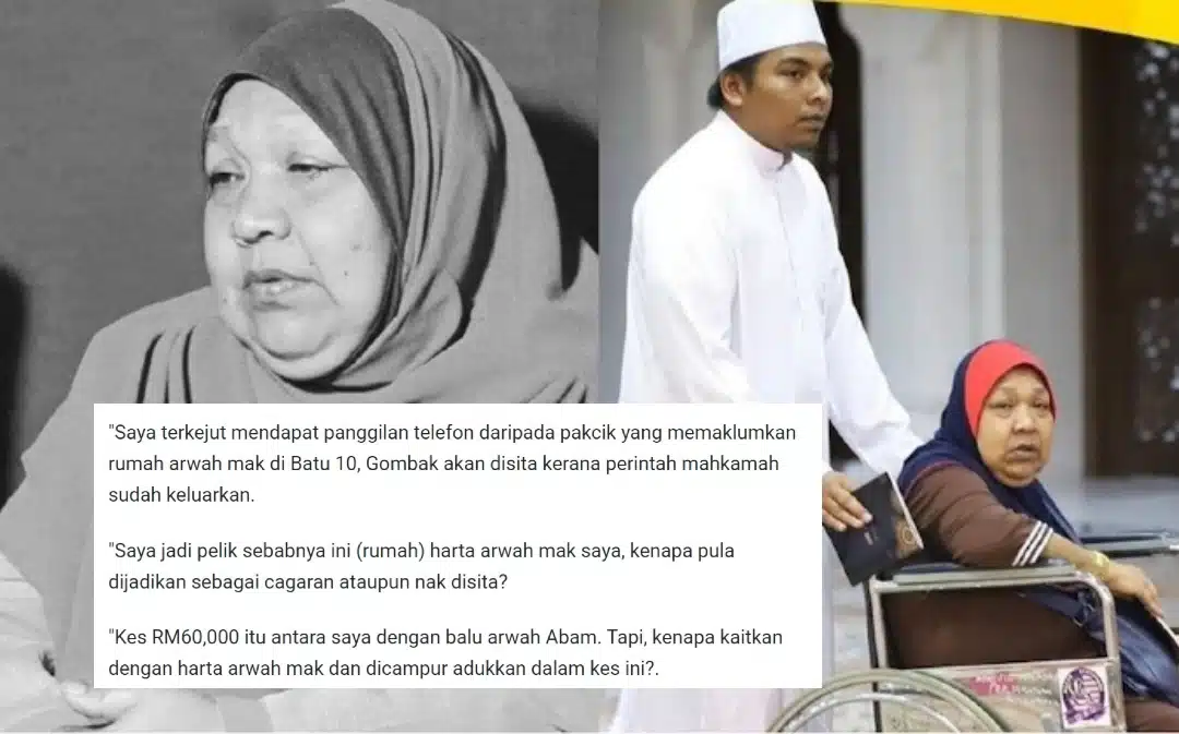 Nampak Macam Dayah Rebut Harta MIL, Ex-Lawyer Dedah Sebalik Tindakan Sita Rumah