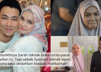 Persis Hafidz Roshdi, Sarah Sahkan Dikasari Syamsul Hingga Nekad Keluar Rumah