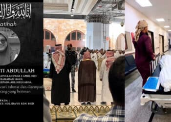 Dihentam Kereta OTW Balik Terawih, Jemaah Malaysia Disolatkan Jutaan Umat Mekah