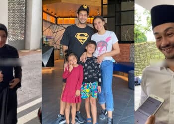 Sebak…Suami Isteri Sweet Kucup Dahi Sebelum Melangkah Masuk Mahkamah Syariah