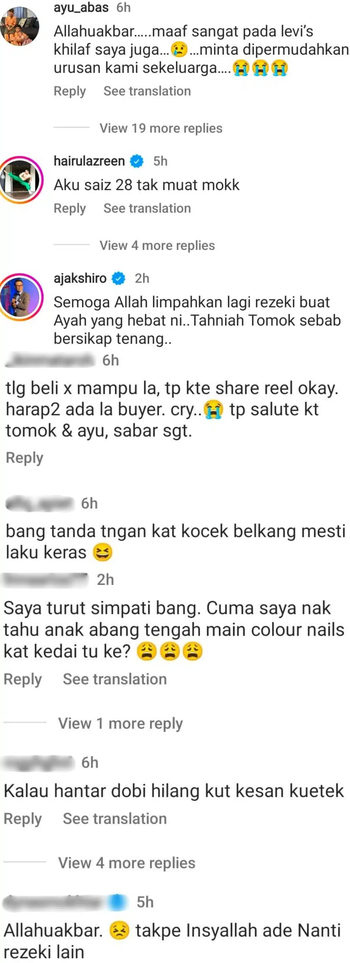 Anak Tertumpah Pengilat Kuku, Tomok Pasrah Bayar Rugi RM5K Anggap Ujian Ramadan