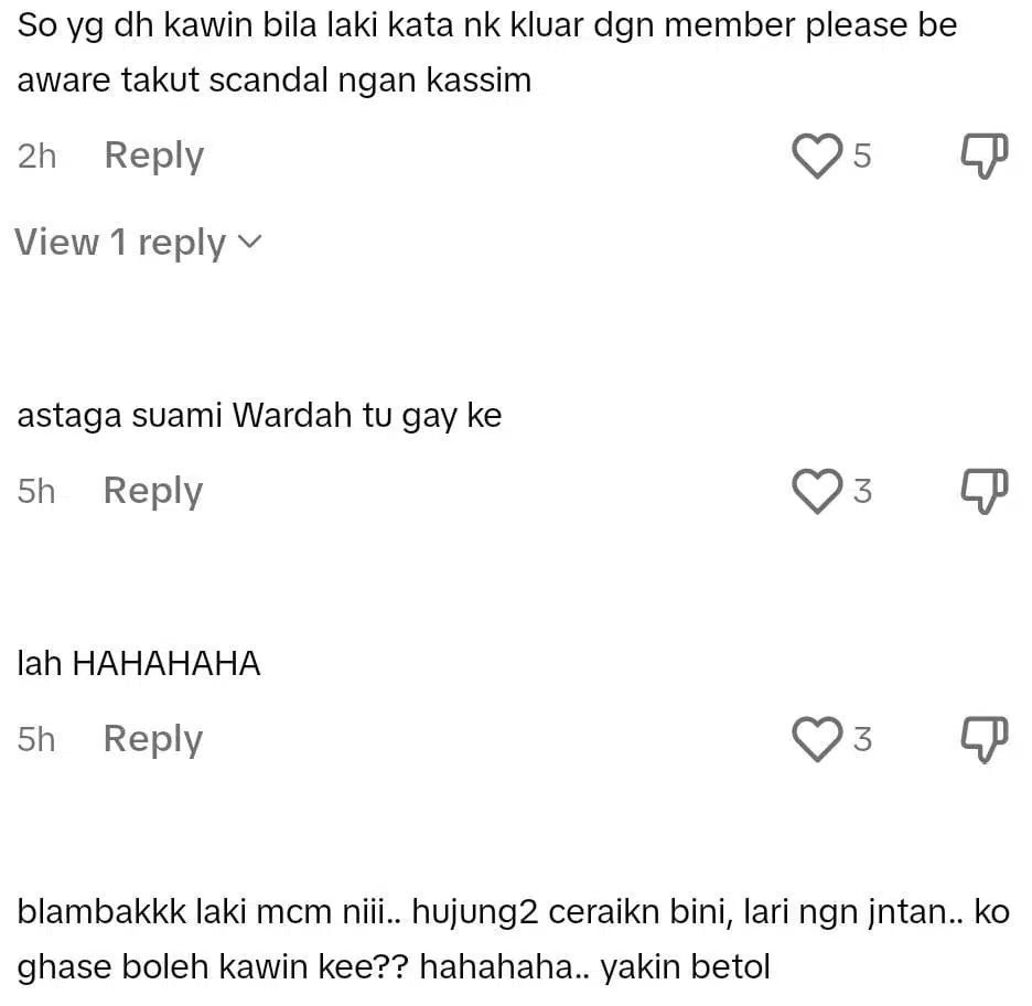 “Takyah Simpan Saya Sebagai Perisai”, Rupanya Suami Wardah Couple Dengan Lelaki