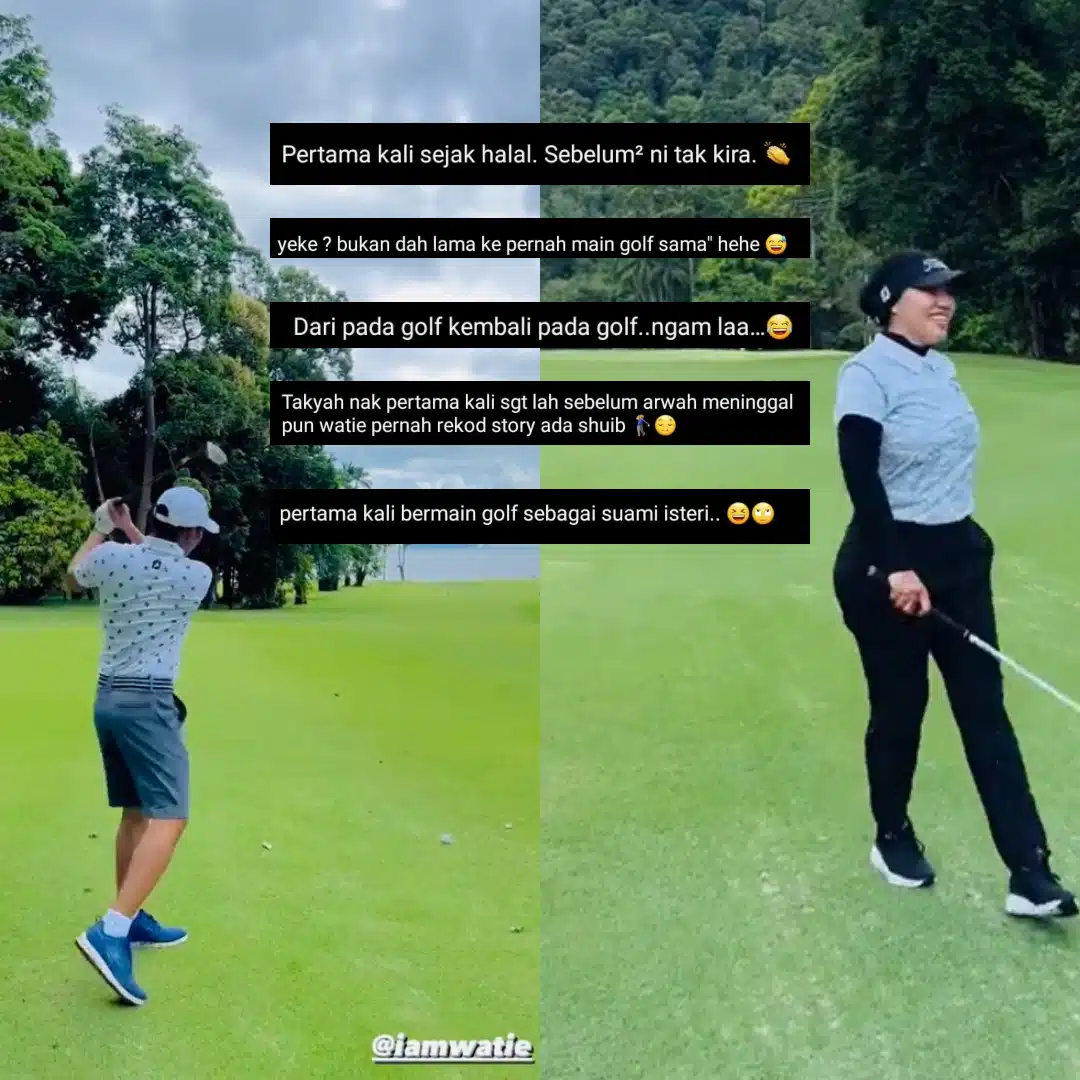 Watie & Shuib Dituduh Main Golf Bersama Sejak Sarah Masih Ada, Ibu Buka Mulut