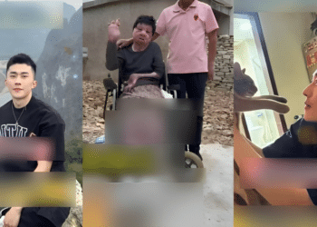 Tergelincir Saat Dukung Anak, Wanita Terkujat Kena Sawan Kepala Terhantuk Jalan