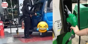 Level Santai Macam Kat Rumah, Pengantin Wanita “Tawaf” Satu Kenduri
