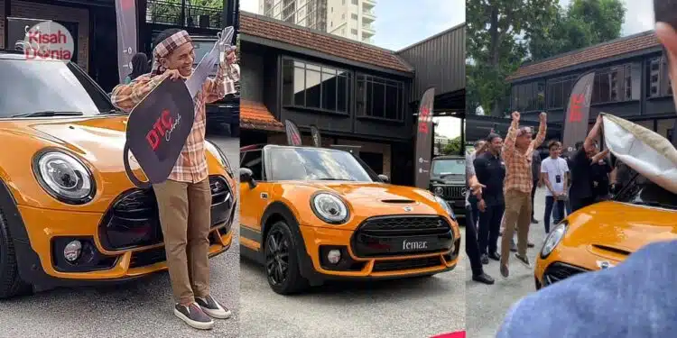 Alhamdulillah..Rezeki Berganda 2023! Bell Melompat Dihadiahkan Mini Cooper S