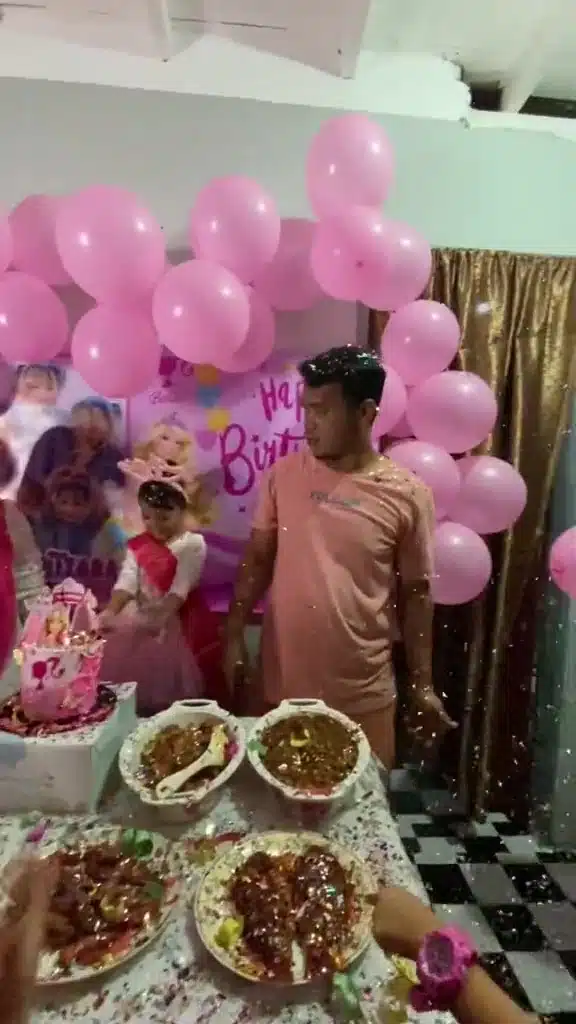 Suami Emosi Di Parti Hari Jadi Anak, Kertas Confetti Berterabur Masuk Makanan