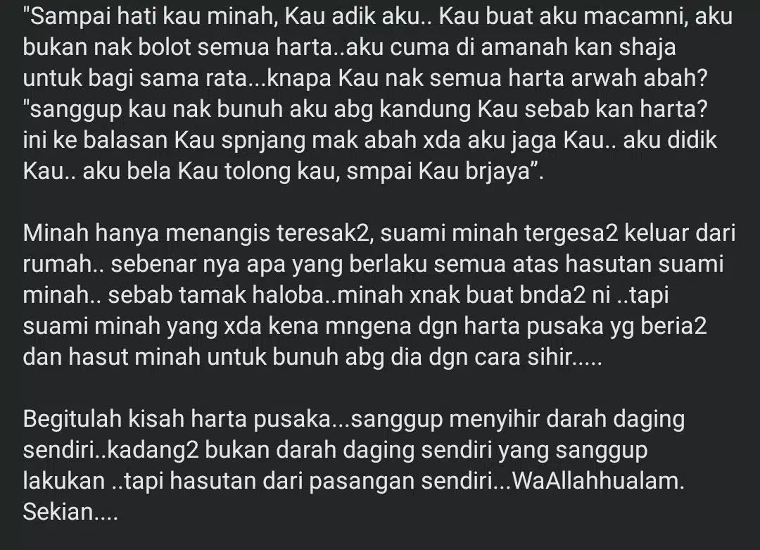 Bakal Dikebumi Tapi Dengkur, Rupanya Roh Terkunci..Adik Sihir Demi Tanah Pusaka