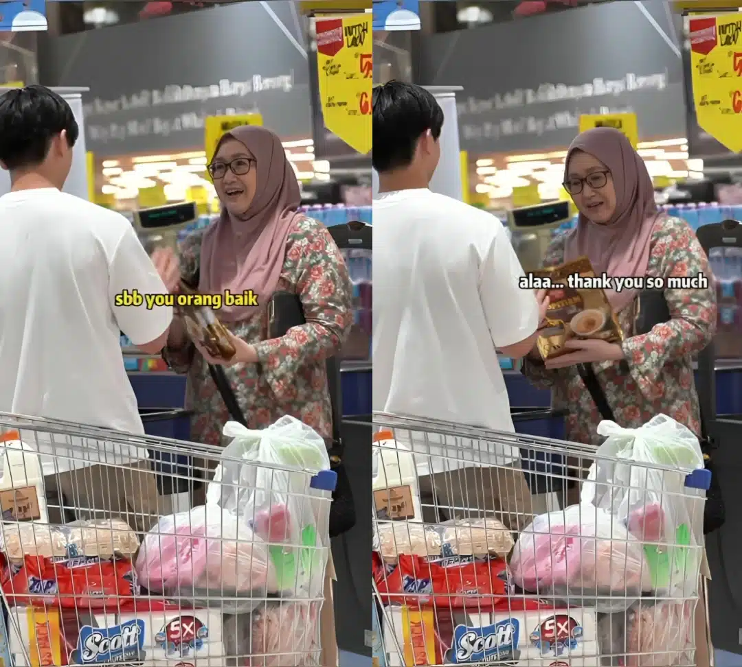 Lelaki Tak Cukup Wang RM2 Beli Kopi Untuk Nenek, Tindakan Wanita Ini Dipuji