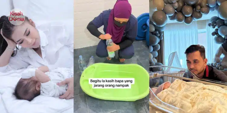 Balik Kampung Tak Bagi Bayi Mandi Air Paip, Suami Madammu Rela Beli Air Mineral