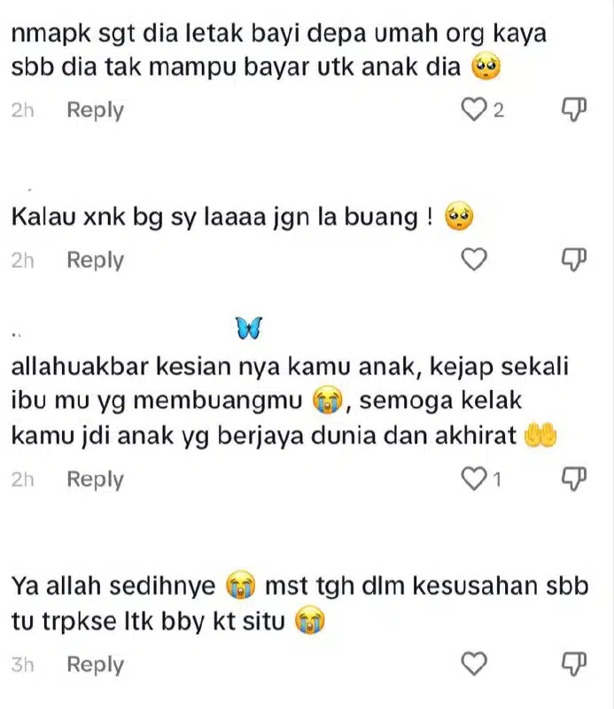 Bayi Baru Lahir Ditinggalkan Di Hadapan Rumah Mewah, Undang Sebak Netizen