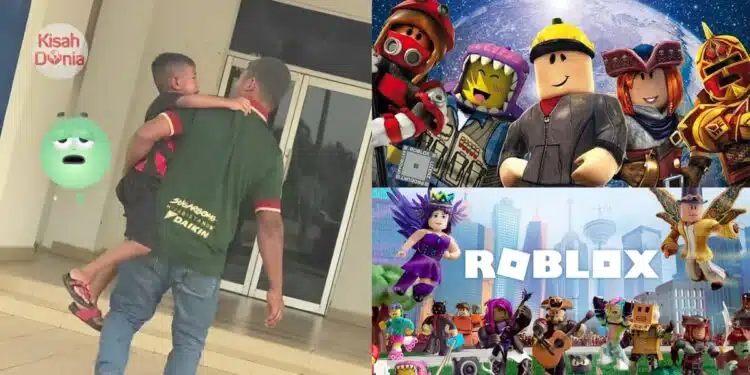 Menjerit Tak Dapat Download Game Roblox, Bapa Angkut Anak Pergi Balai Polis