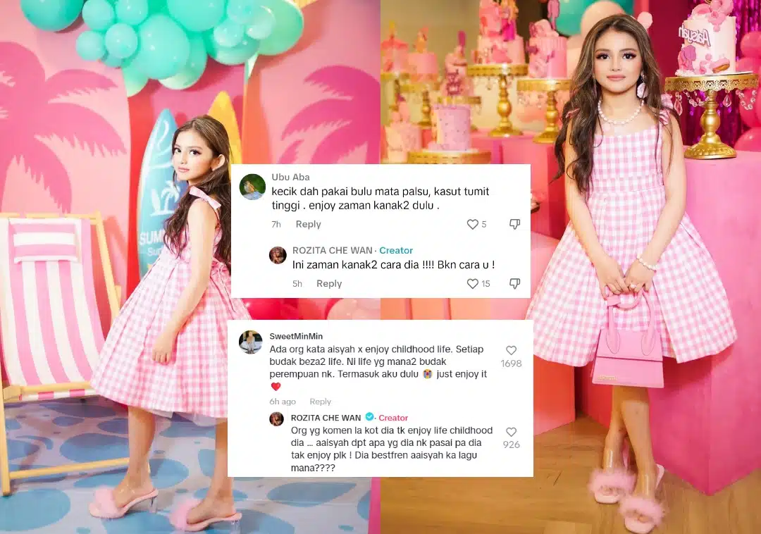 Setahun Awal Dah Beritahu Tema, Ecah ‘Vogue’ Di Majlis Birthday Ala Barbie Land