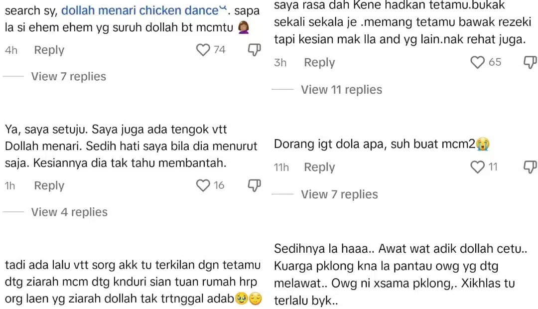 Tetamu Ziarah Suruh Dollah Chicken Dance, Bapa Saudara Beri Teguran Terbuka