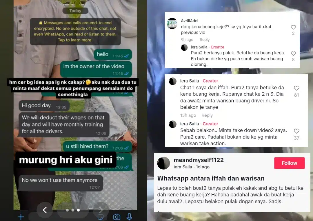 Si Perakam Berkali Minta Maaf, 2 Pemandu Bas Difitnah Bercumbu Teruskan Saman