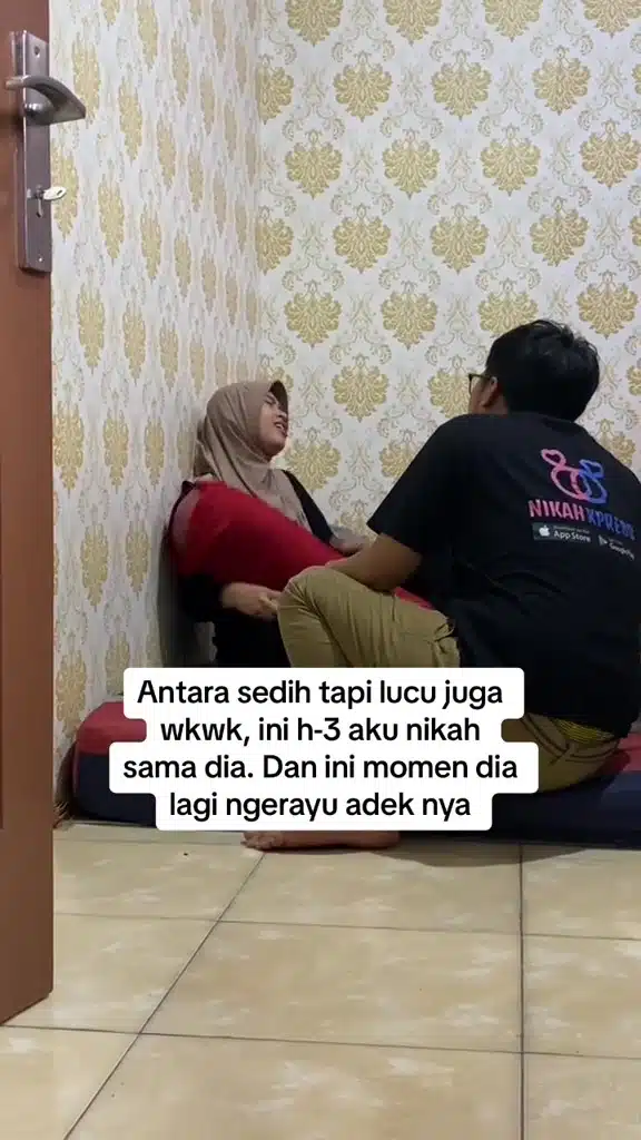 [VIDEO] Merajuk Abang Tinggal Asing Lepas Nikah, Gadis Manja Terpaksa Dipujuk