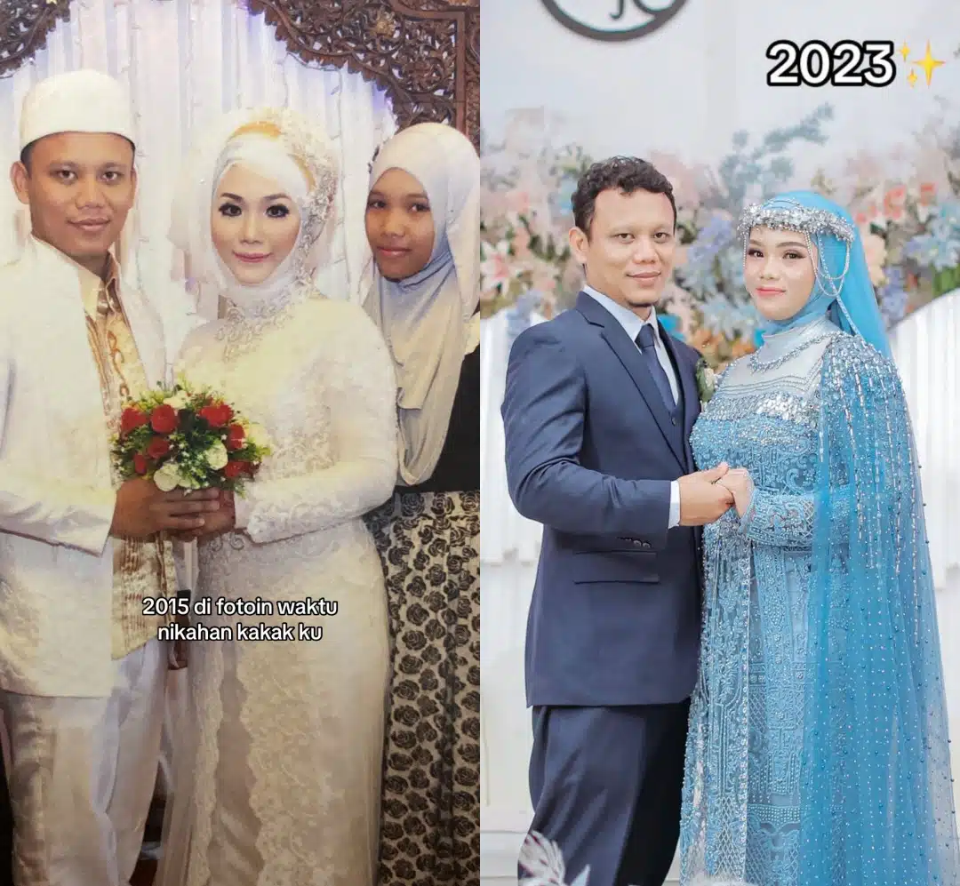 2015 Bergambar Sebelah Kakak, Gadis Umur 21 Bahagia Nikah Dengan Abang Ipar