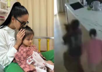 Video CCTV Detik – Detik Mencemaskan Anak Ain Edruce Terkena Sawan