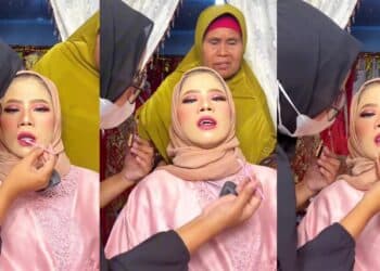 MUA Hampir Siapkan Solekan, Pengantin Menyirap Tetamu Tiba – Tiba ‘Cubit’ Dagu