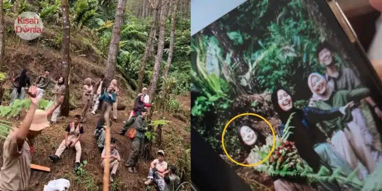 Ambil Gambar Tahunan Kelas Dalam Hutan, Cuak Jurugambar Tunjuk Terlebih Seorang