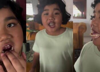 Achey Terkejut Anak Pakai Gigi Palsu Nenek “Astaghfirullah Pergi Bagi Tokmak”