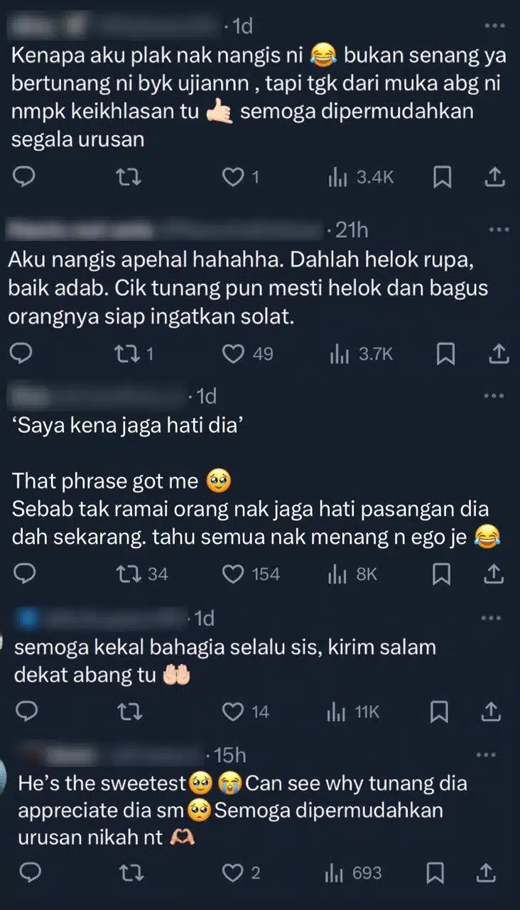 Disangka Dapat Hadiah Peminat Misteri, Wanita Lega Cik Tunang Setia