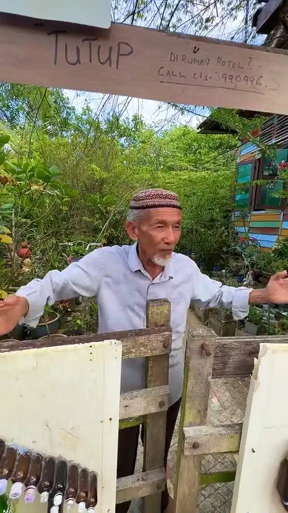 Kutip Ribuan Botol Terbuang, Pesara Askar Berjaya Bina Rumah Botol