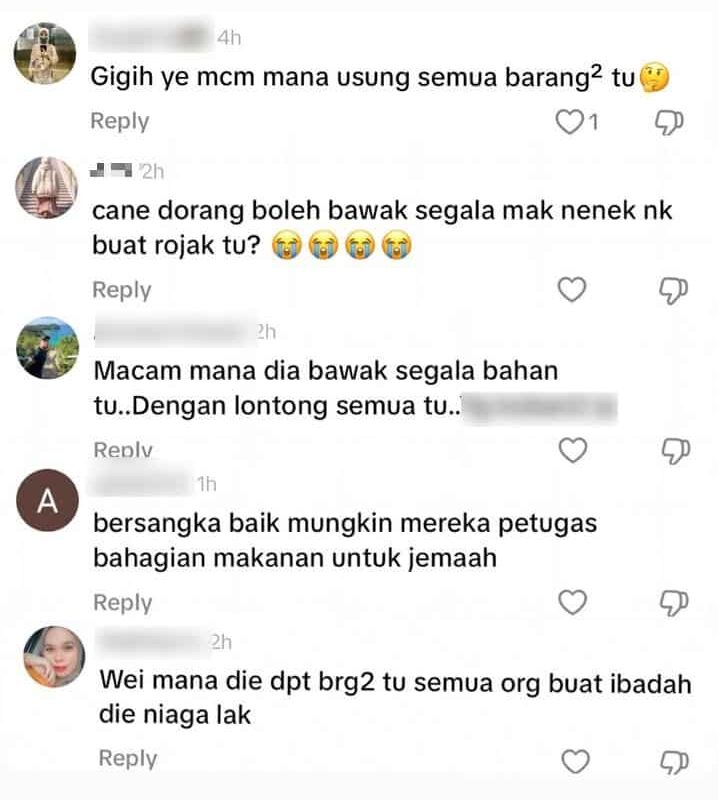 Jemaah Indonesia Jual Rojak Di Hari Arafah, Siap Bawa Alat Cobek Kayu