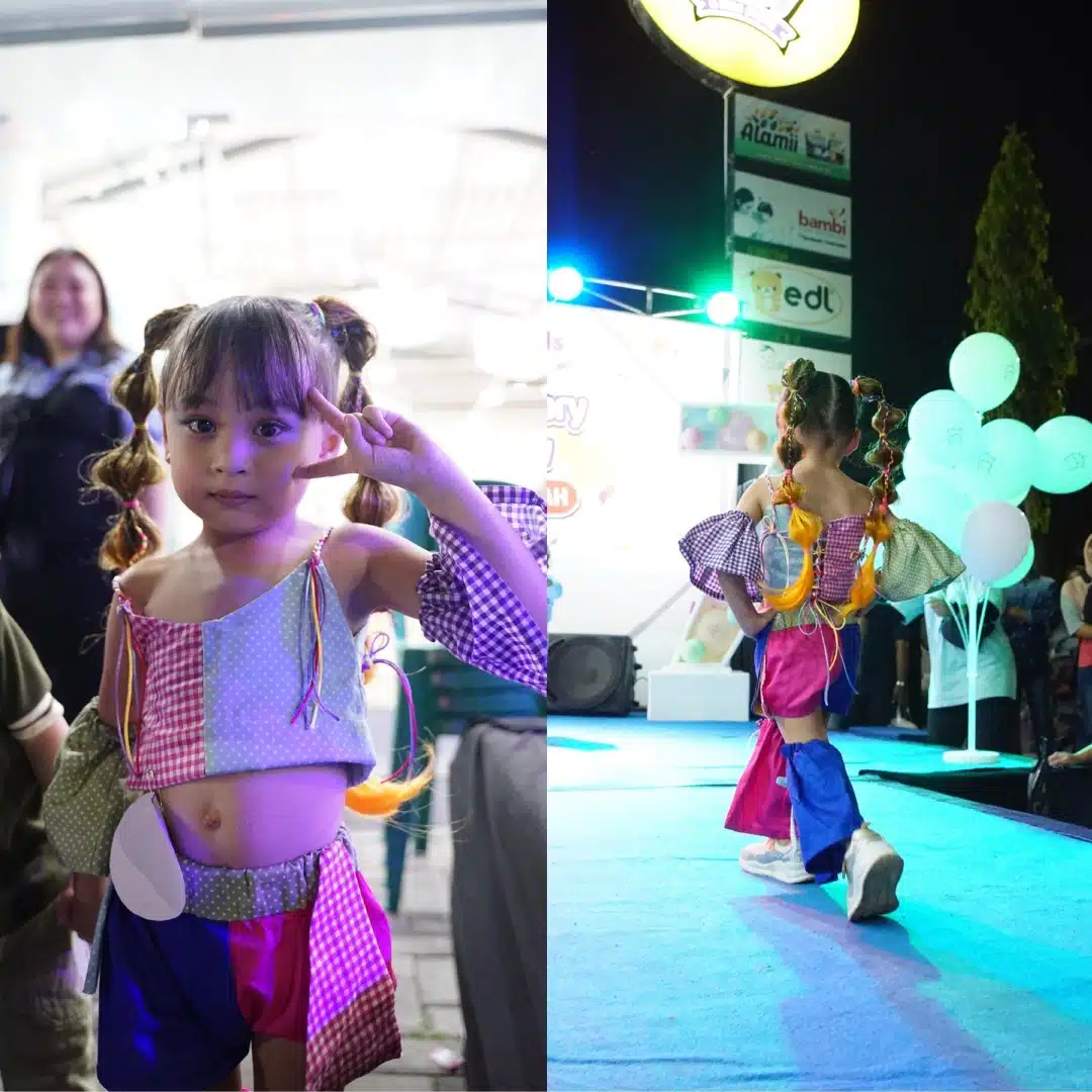 Anak Sertai Fashion Show, Wanita Kesal Ibu Peserta Lain Tiru Rekaan Baju