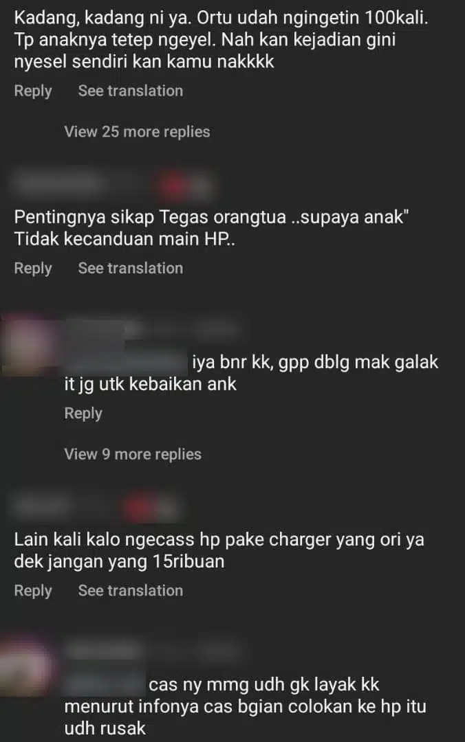 Main Telefon Sambil Cas, Budak Kena Renjatan Elektrik Hingga Pandangan Terjejas