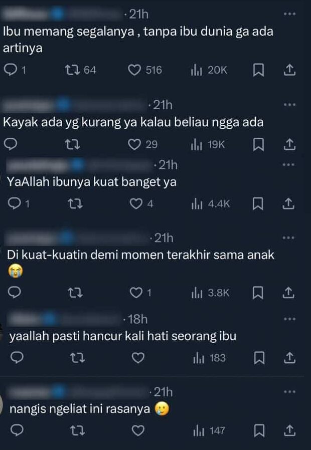 Netizen Sebak Melihat Moment Terakhir Si Ibu Kafankan Anak