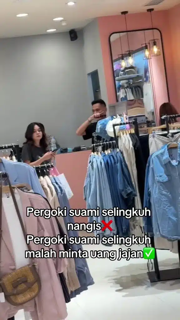 Nikahi Lelaki Yang Pernah Cerai 3X, Isteri Terjah Suami Shopping Dengan Skandal